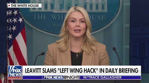 Left leaning bias sparks viral moment at White House press conference