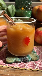 Bourbon Apple Cider Slushie 🍎🥃 (just 3 ingredients!) #cocktail #apples #fallrecipes | Crowded Kitchen