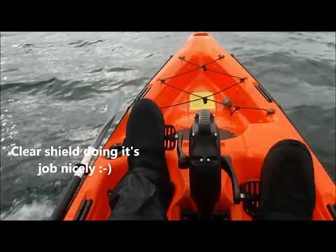 Darrens Kayaks Riot Mako 12 water trials.