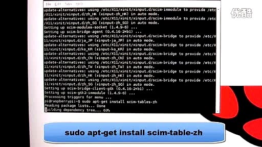 RS components Raspberry Pi(树莓派) 智能拼音输入法安装示范