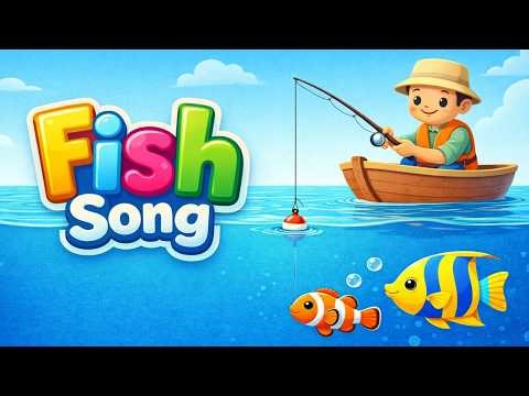 Fish Song for Toddlers | Simple & Fun Ocean Song