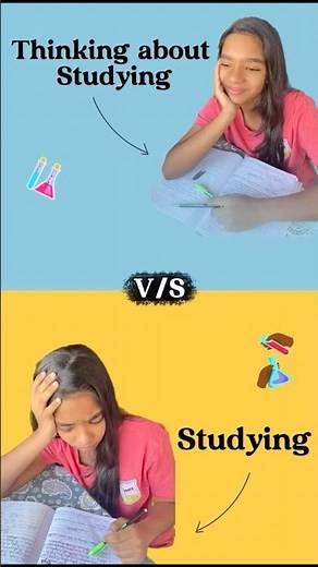 Expectation vs Reality Before Exams | 1 Month Study Prep Struggle #studentlife #exectationvsreality