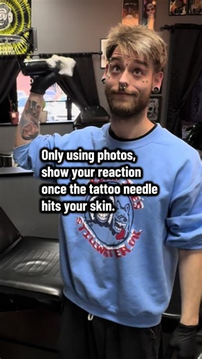 Share Your Tattoo Reaction with a Photo!