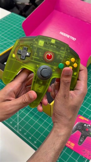 Drift-Proof TMR Joysticks Join the Upcoming M64 Mod Retro