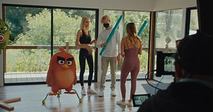 Enjoy some behind the scenes footage from the filming of the video for the Feathered Frenemies event on Angry Birds Journey 🎥 💎🔥 Featuring Melissa Gorga and Christine Quinn ❤️ | Angry Birds