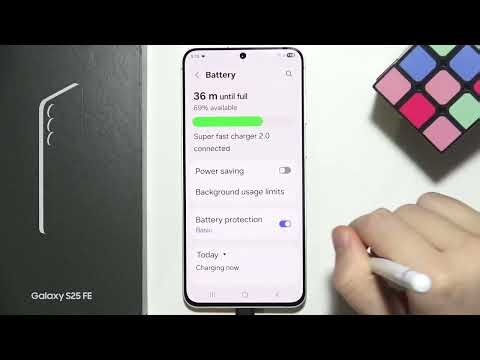 Samsung S25 FE: How to Activate Super Fast Charging 2.0