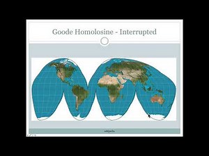Interrupted map projections