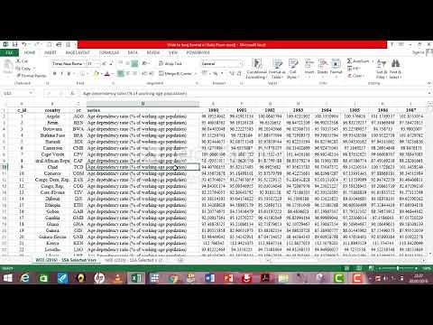 (Stata13): How to Reshape Wide to Longitudinal Data #reshapedata #reshapewide #reshapelong