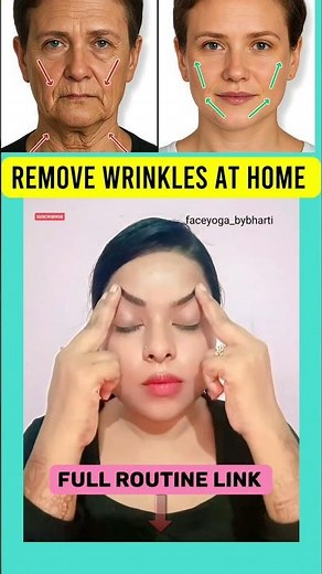 Face Yoga for Wrinkles & Smile Lines | Remove Forehead Lines Naturally | Anti-Aging Face Exercises