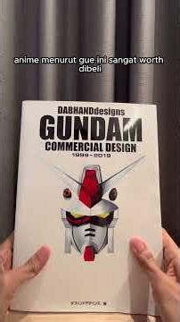BUKU GUNDAM ANAK DKV !? #gunpla #anime #artbook