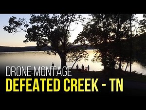 Defeated Creek Campground in Tennessee Drone Montage - Our RV Life