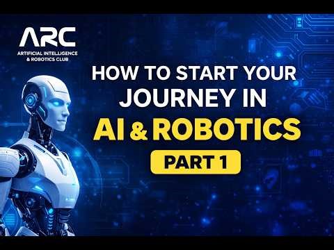 How to start your journey in AI & Robotics (PART 1)