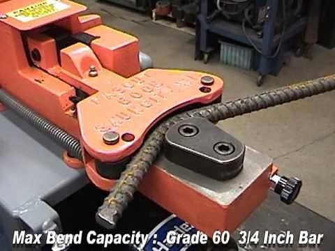Portable Rebar Bender and Rebar Cutter Combo | Fascut FS-600