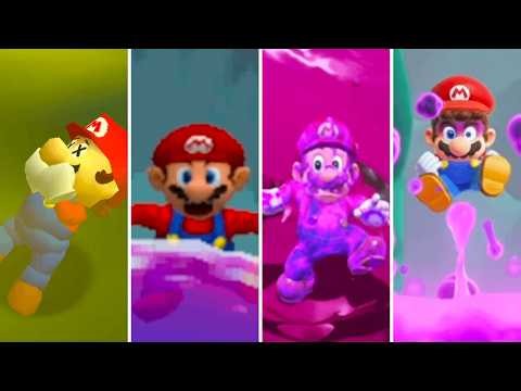 Evolution of Mario Falling in Poison (1996-2026)