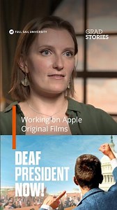 Film Grad Works on ‘Deaf President Now!’ | Full Sail University