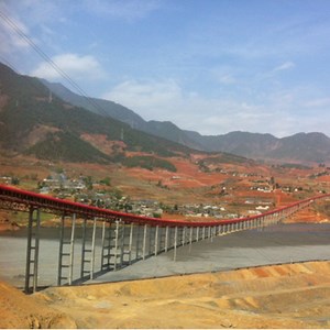 [Hot Item] Long Distance Overland Raw Materials Delivery Transport Conveyor System of Chemical Plant