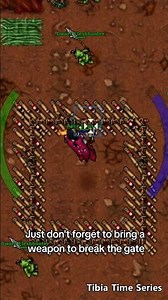 Tibia Time Boosted Series: Dworc Fleshhunter! #tibia #gaming #shorts