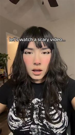 Creepy Chronicles TV | Horror Reels & Stories on Instagram: "DON’T WATCH THESE AT NIGHT 👹‼️ here’s some MORE scary videos for you guys… Follow 👉 @creepychroniclestv for more. Credits: @cvnela #horror #creepy #scary #scarystories #foundfootage #foundfootagehorror #youtube"
