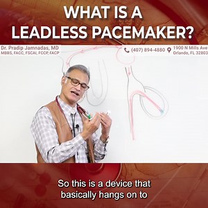 4.1K views · 44 reactions | Patients with single chamber right ventricular pacing needs now have a less invasive option, the leadless pacemaker! This device is a fantastic example of the significant advancements we are making in medical technology. Watch the full video on youtube. https://www.youtube.com/watch?v=2CYZbeYSvVE | Dr. Pradip Jamnadas, MD | Facebook