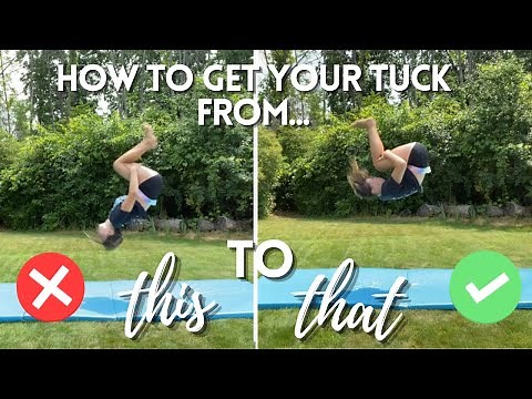 HOW TO IMPROVE YOUR STANDING TUCK | keeks tumbles