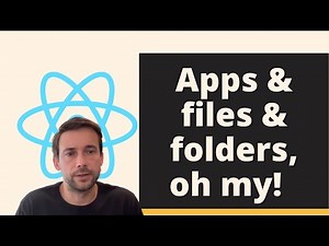 How to structure files and folders for a React Native app
