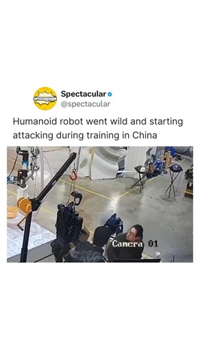 Robot turned into full terminator mode! 😳 Follow us @spectacular for more 🌟 #reels #scary #terminator #explore | The TinderBlog