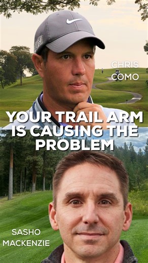 Chris Como on Instagram: "The trail hand is often the source of inconsistency in the golf swing. When the trail arm takes over, it tends to bend excessively and put the wrist and shoulder into extreme positions. That can create speed, but it also introduces more timing variables and less control. One of the best ways to expose this is by hitting trail hand only shots. Without the lead arm helping, you’re forced to move the club more efficiently just to make contact. This isn’t about removing the