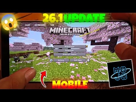 Minecraft 26.1 Update Mobile 😱 | Mojo Launcher | Name Tag Crafting & Baby Mobs 🔥