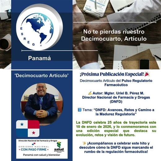 Decimocuarto Artículo, Newsletter ESREG