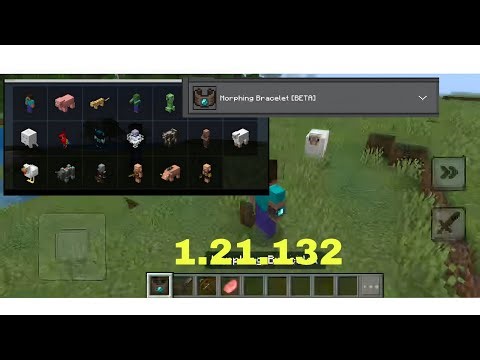 Minecraft (morphing bracelet add-on) minecraft pe 1.21.132 download comment box morph mod