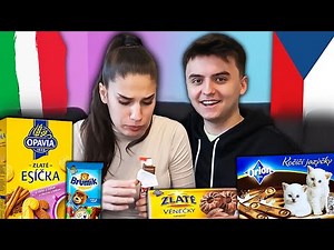 Italka Ochutnává České Sladkosti!