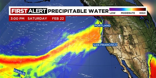 Soaking rain first, then a taste of Spring—Here’s the timeline!