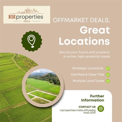 Land Starting at ₹2700/sqft 🔥 Limited Plots Available! This price won’t stay for long…