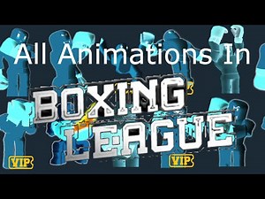 ALL INTRO ANIMATIONS IN ROBLOX BOXING LEAGUE (DRIVE, M134) (2024)