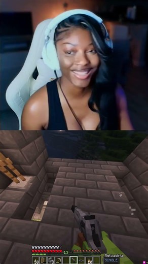 This Zombie Mod is FUN! ❤️️ #Minecraft #Shorts