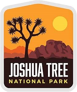 Vagabond Heart Joshua Tree National Park Sticker - Weatherproof Vinyl Joshua Tree Souvenir Decal