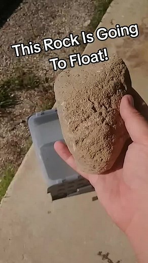 I bet you that this rock is going to float. Pumice is an extrusive volcanic stone that forms from lava that has a high water and gas content to it. #floating #water #crystals #gems