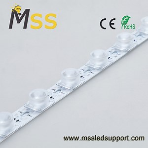 [Hot Item] 45X15 Beam Angle DC 24V 12V Edge Lit LED Module LED Strip Edgelight for Fabric Advertising Lightbox