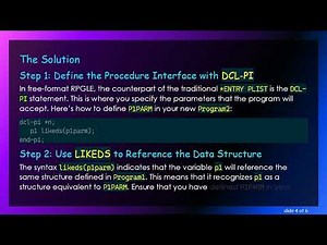 How to Call RPGLE Programs with Data Structures in Free Format