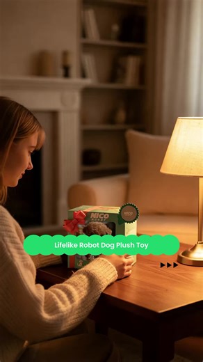 Lifelike Robot Dog Toy for Pets