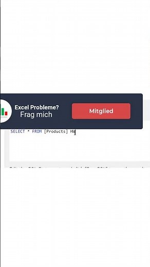SQL Short: Abfrage dauerhaft speichern! #sql