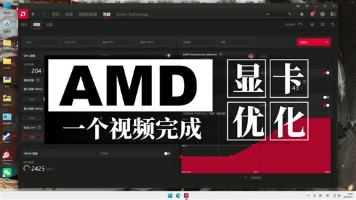 一个视频了解AMD驱动，性能优化，拒绝掉驱动！