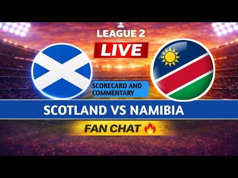 SCO vs OMN LIVE | Scotland vs namibia Live Match Today | Live Score & Commentary