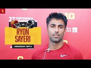 USC Kicker Ryon Sayeri | Wednesday of Georgia Southern Week