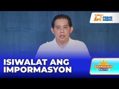Mga Eksperto, Hinikayat si Dating Speaker Romualdez na Isiwalat ang Impormasyon | Arangkada Balita