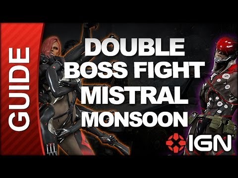 Metal Gear Rising: Revengeance - Mistral / Monsoon Double Boss Fight, S Ranking