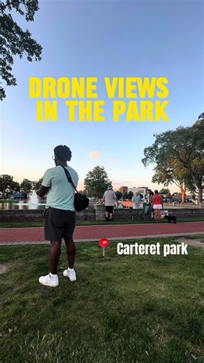 Exploring the Park with Drone Views
