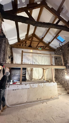 The Quiet Site, Glamping, Camping and Touring | ⭐️Bar Balcony refurb Update⭐️ The oak frame will be in place tomorrow ready for the hand made oak joists to be fitted on Monday. | Instagram