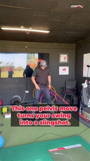 6.4K views · 70 reactions | The move everyone gets wrong… and the one that changes everything. You load the system before you even rotate — then you push back, rotate, and let the vector throw you into natural trail-side flexion. Pure pelvis rotation + frontal plane + transverse = free power. It’s the same pattern hitters use in baseball. Most golfers skip it. Don’t. #GRFGolf #GroundReactionForces #GolfCoaching #GolfPower | GRF Golf | Facebook