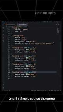 Create a Smooth Loader Animation Using HTML & CSS | Beginner Friendly Tutorial #shorts #coding